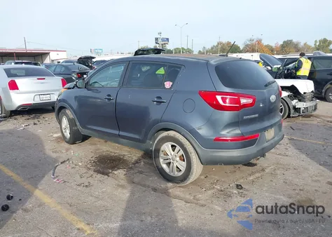 2011 Kia Sportage Lx from USA, damaged, VIN KNDPB3A27B7115604